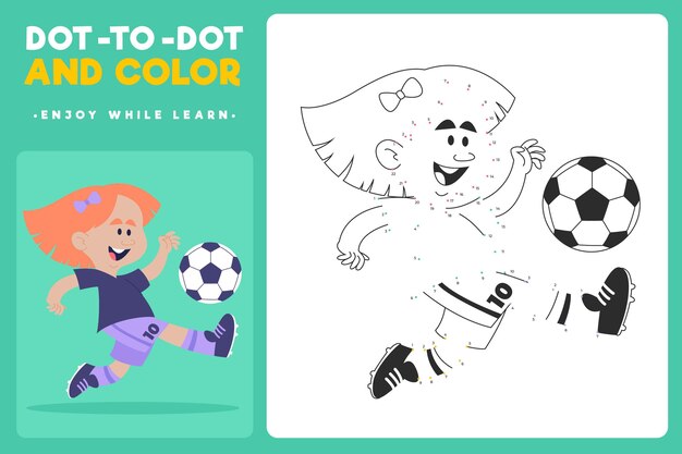 Dot to dot worksheet template