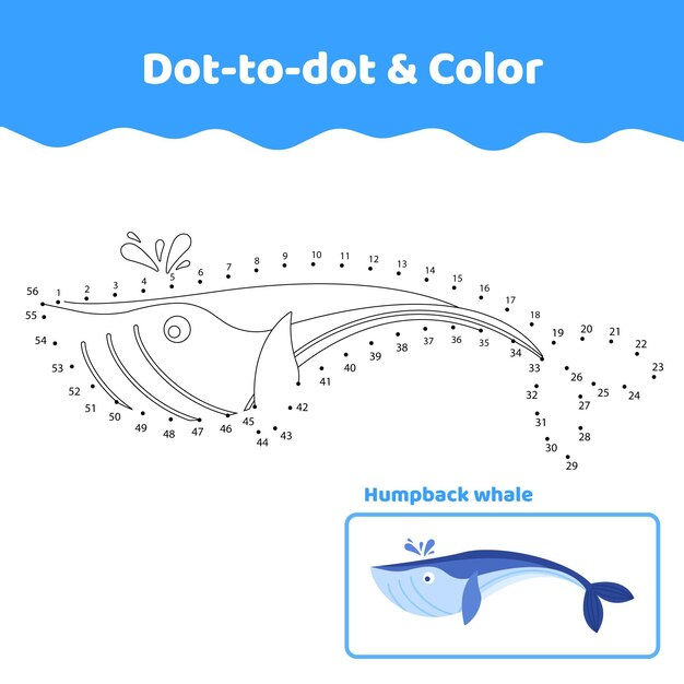 Dot to dot worksheet