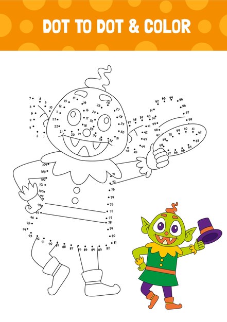 Dot to dot worksheet