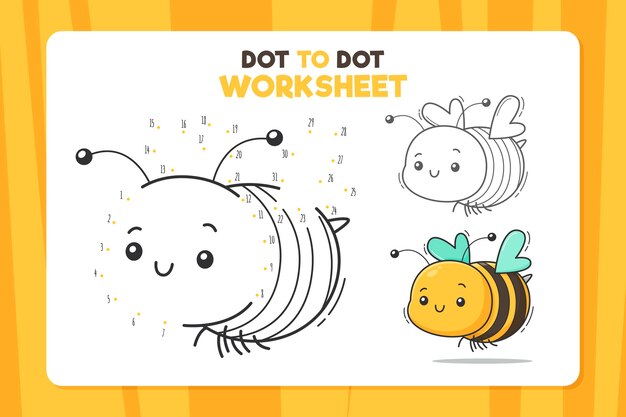 Dot to dot worksheet