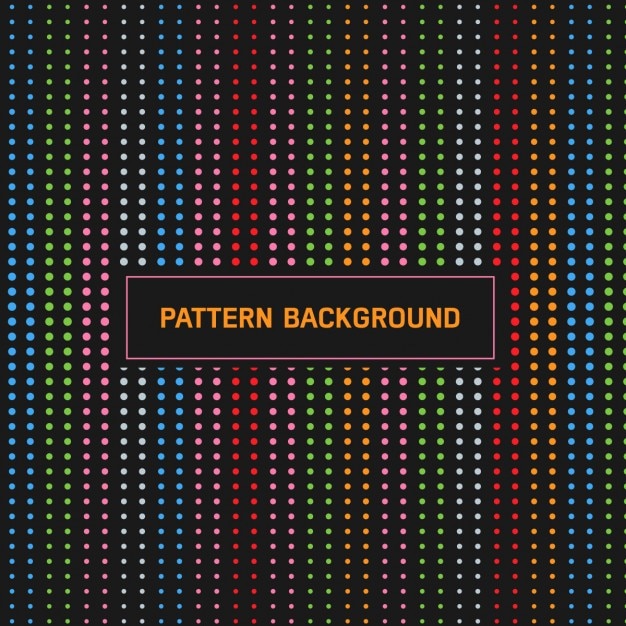 Free vector dotted colored pattern