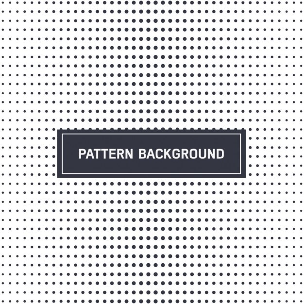 Free vector dotted pattern in black and white