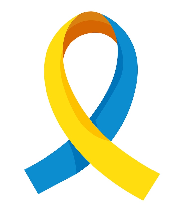 Free Vector down syndrome ribbon
