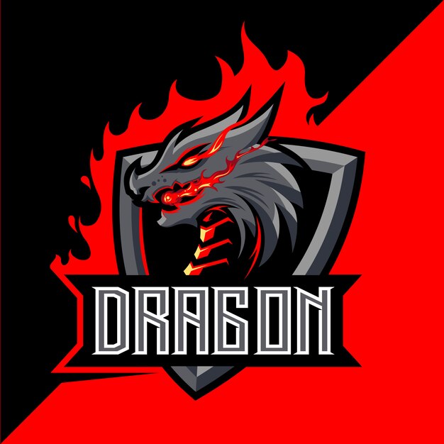 Download Free Dragon Mascot Esport Logo Design Premium Vector Use our free logo maker to create a logo and build your brand. Put your logo on business cards, promotional products, or your website for brand visibility.