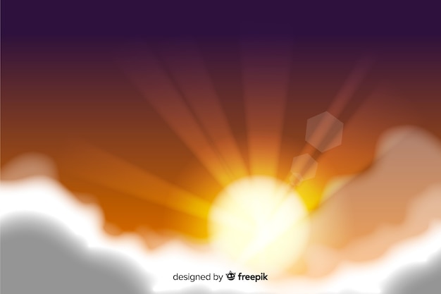 Free vector dramatic sky background