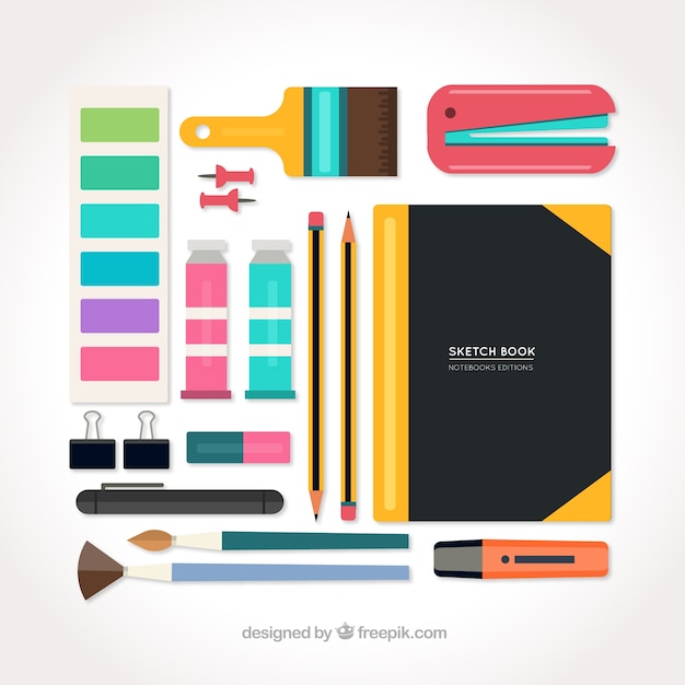 Drawing and stationery items