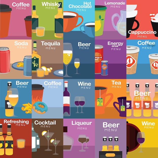 Drink designs collection