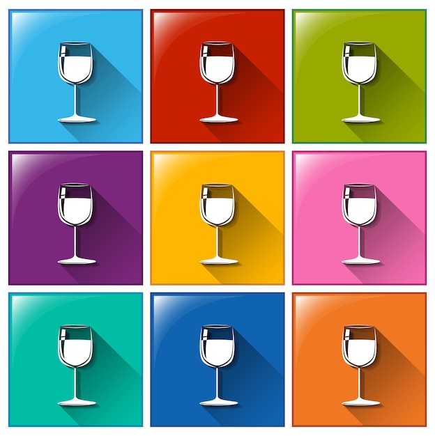 Free vector drink icons