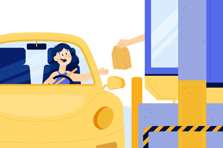 無料Vector ウィンドウのイラストを介してドライブ