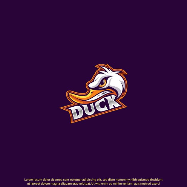 Duck mascot