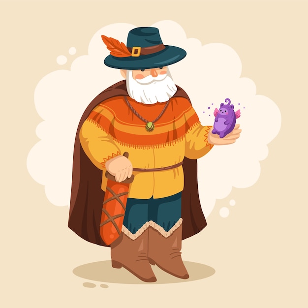 Dwarf  illustration design