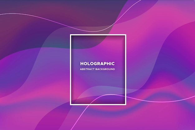 Dynamic abstract background with colorful waves