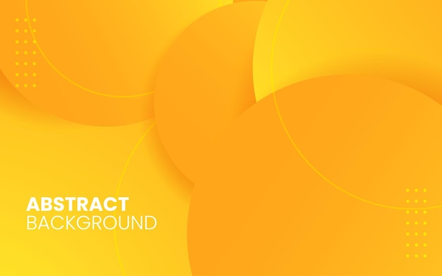 Free vector dynamic fluid abstract background orange color 3d style vector