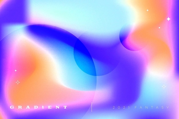 Dynamic gradient abstract background