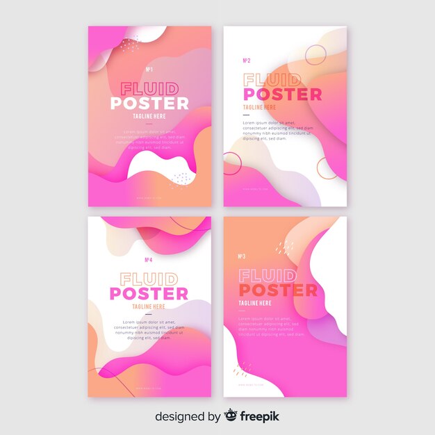 Dynamic shapes poster pack