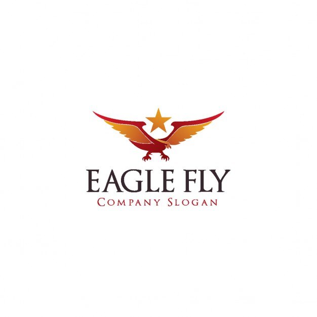 Free Vector eagle royal logo