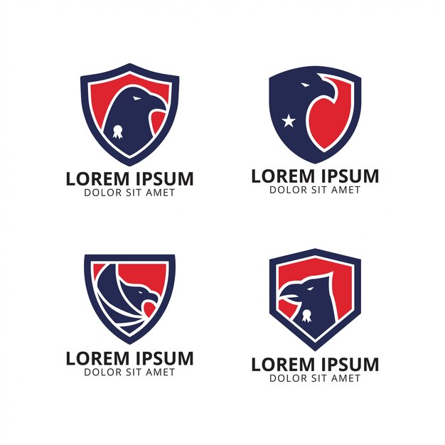 Download Free Eagle Shield Logo Design Template Premium Vector Use our free logo maker to create a logo and build your brand. Put your logo on business cards, promotional products, or your website for brand visibility.