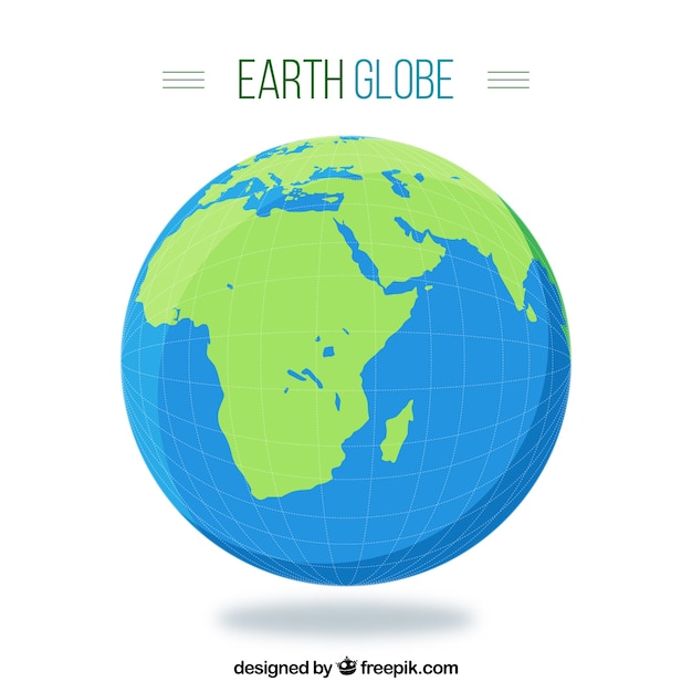 Free vector earth background
