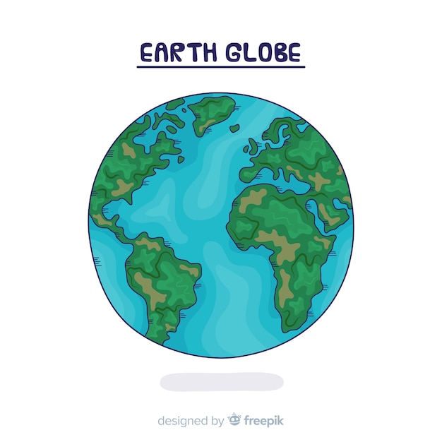 Free vector earth background