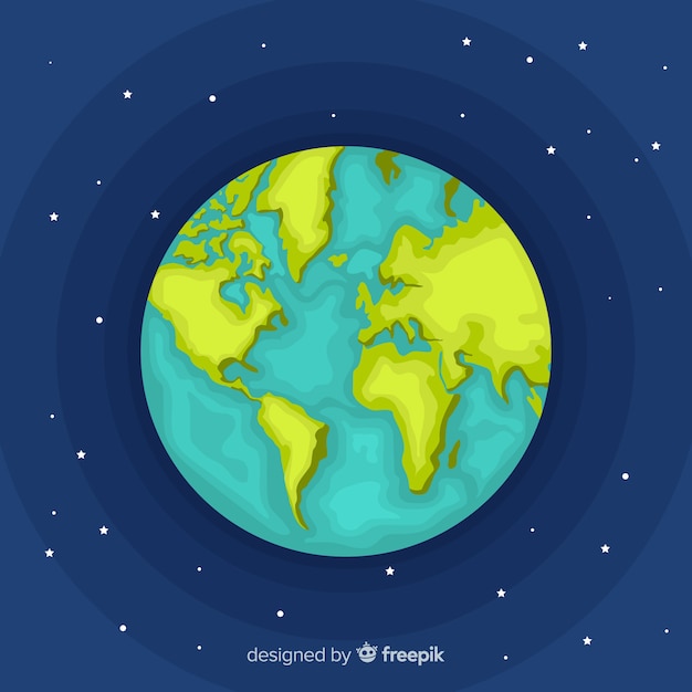 Free vector earth background