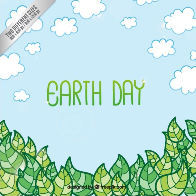 Vettore gratuito terra day background