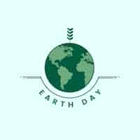 Free vector earth day and environment icon