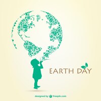 Earth day illustration