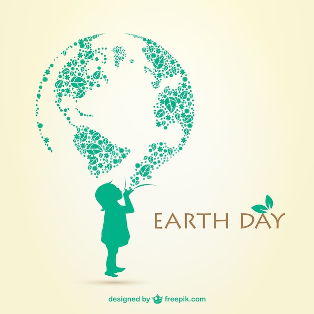 Earth day illustration