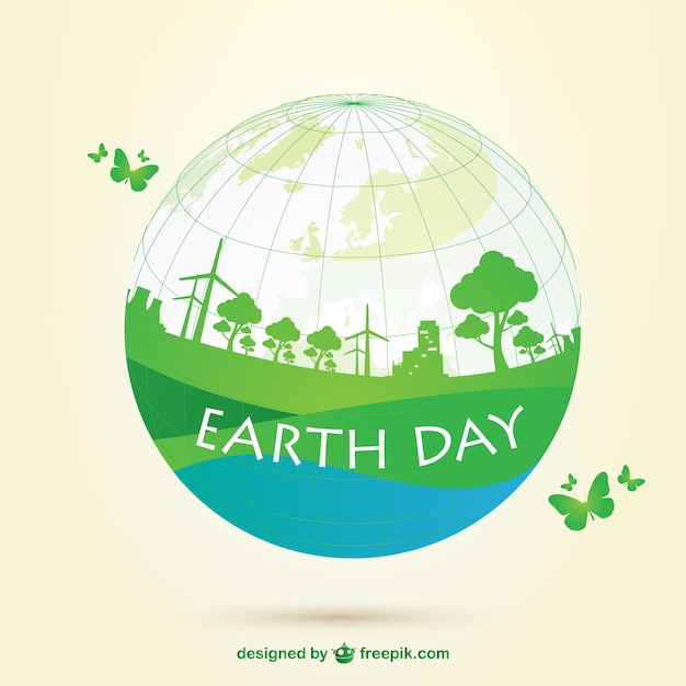 Free vector earth day vector