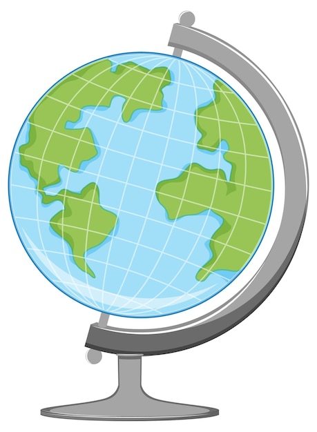 Free vector earth globe model vector