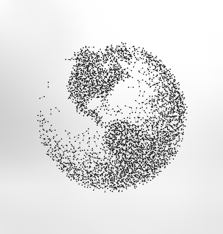 Free Vector earth shape background design