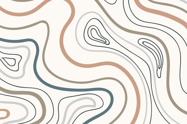 Free vector earth tone patterned background