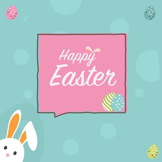 Easter background design