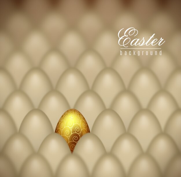 Free vector easter background design