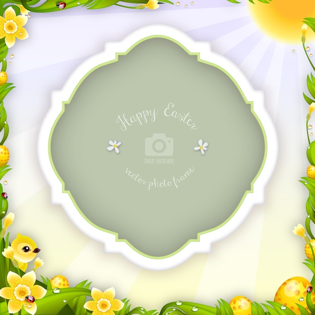 Easter background design