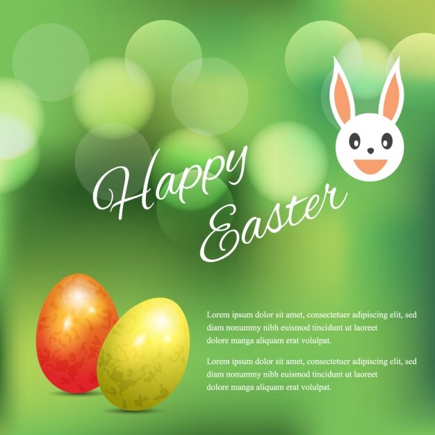 Easter background design