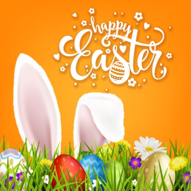 Easter background design