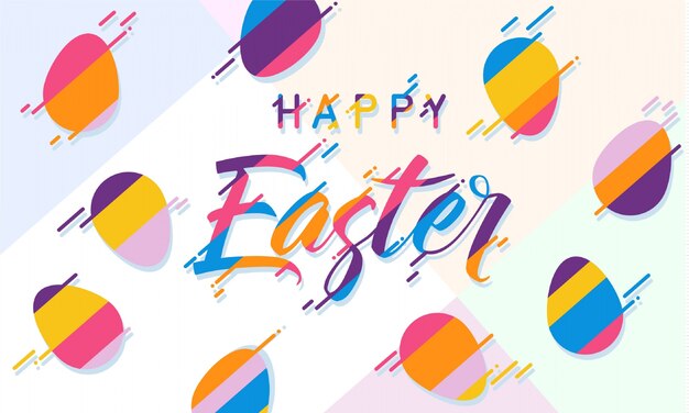 Easter background design