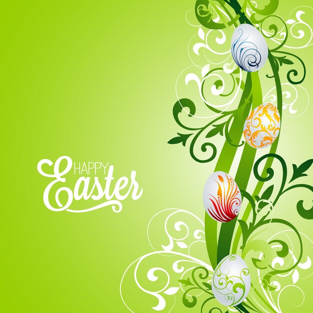 Easter background design