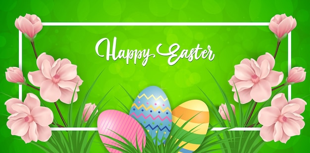 Easter banner design