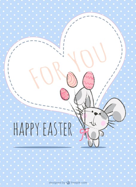 Easter card illustation 