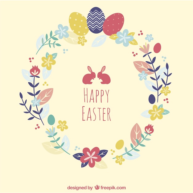 Free vector easter card