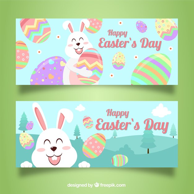 easter day banners