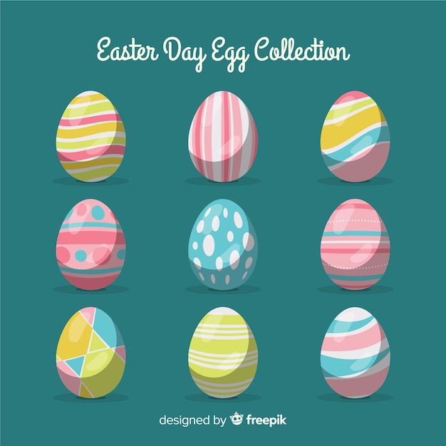 Easter day egg collection