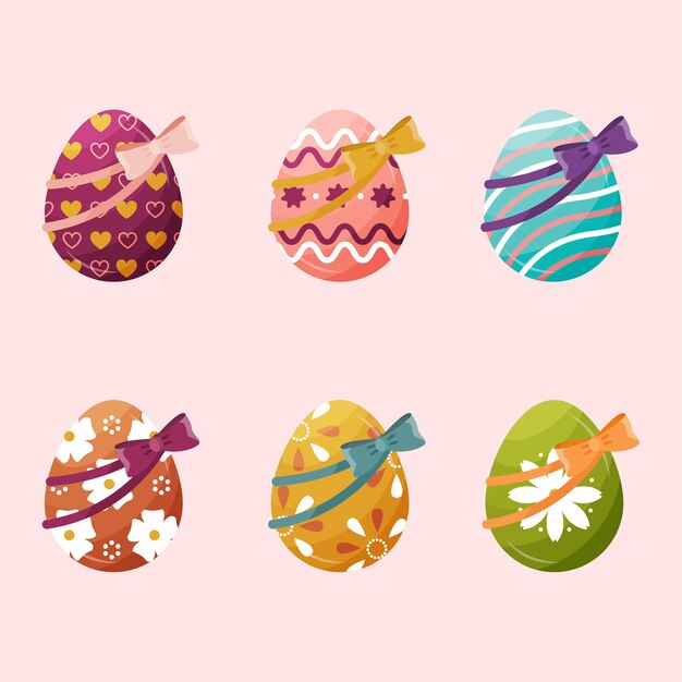 Easter day egg set