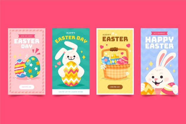 Easter day instagram stories collection