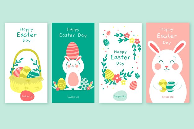 Easter day instagram stories collection