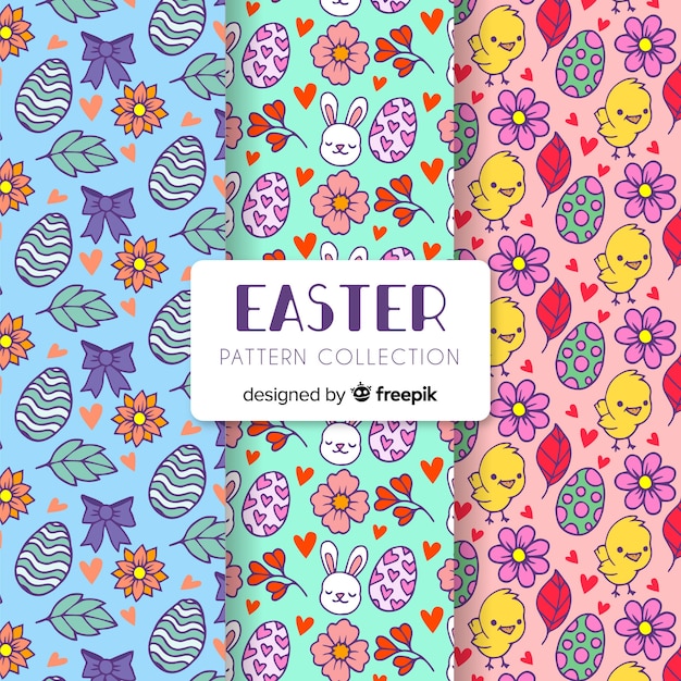 Easter day pattern collection