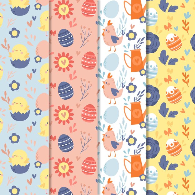 Easter day pattern collection