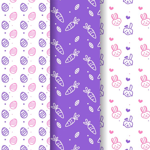 Easter day pattern collection